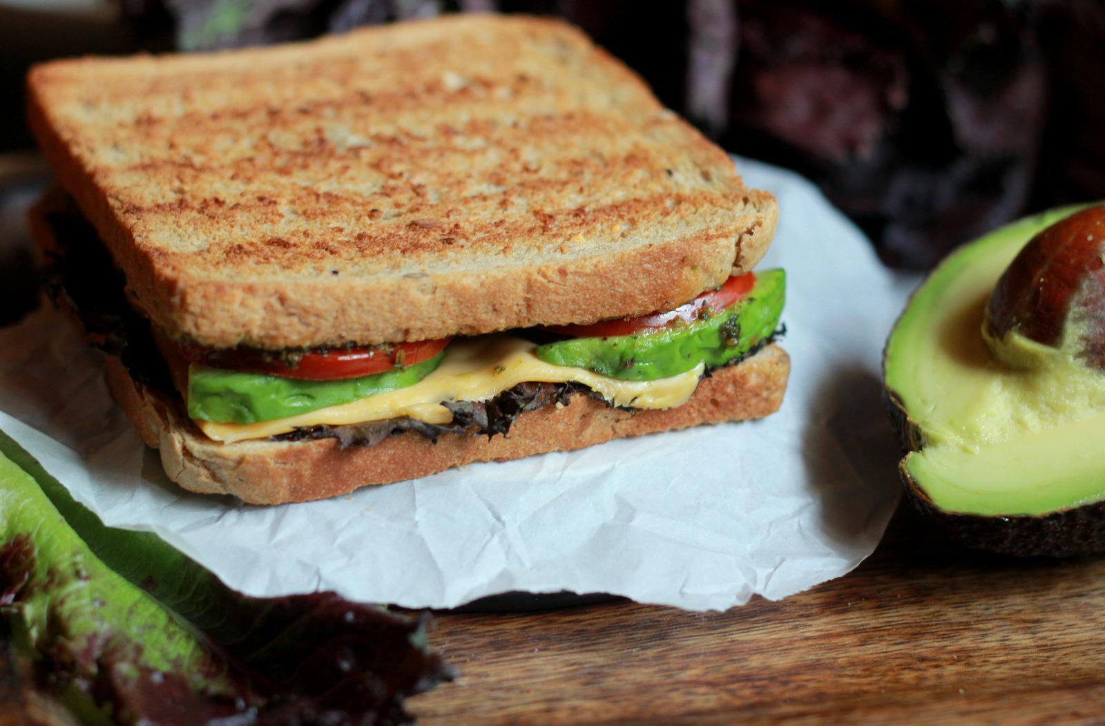 Avocado Cheese Sandwich Recipe